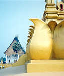 View from inside That Luang - Vientiane